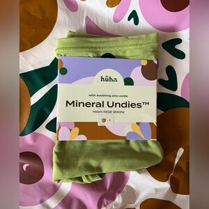 hüha Mineral Undies™ High-Rise Bikini — Green